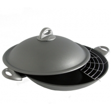 Wok chiński "Platino" 34cm